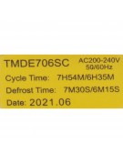 Таймер TMDE706SC (001488) Частота: 50Гц. Напряжение: 240В. Время заморозки 6 часов 35 минут. Таймер TMDE706SC (001488) Частота: 50Гц. Напряжение: 240В. Время заморозки 6 часов 35 минут.