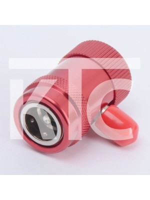 Быстросъемная муфта ВД с вентилем A/C 1/4" SAE 90 BC-QH (006633)