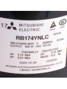 Компрессор RB174YNLC 380V R134 (018166) Компрессор RB174YNLC 380V R134 (018166)