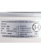 Электродвигатель внутреннего блока кондиционера ZDK-40-8 DC310V/40W (018927)