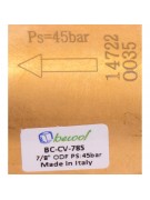 Клапан обратный BC-CV-78S 7/8" (019056)