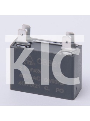 Конденсатор 2.5 мкф 450v CBB61A клеммы (009170)