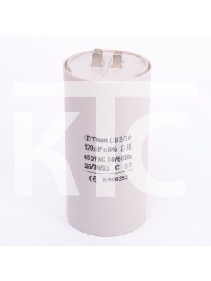 Конденсатор 120 мкф 450VAC CBB60A клеммы (019344)