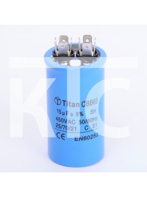 Конденсатор 15 мкф 450v CBB65 (019096)