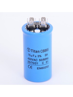 Конденсатор 15 мкф 450v CBB65 (019096)