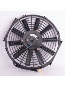 Вентилятор автокондиционера прямые лопасти 12" 24V 120W PUSH (19107)
