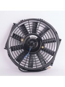 Вентилятор автокондиционера прямые лопасти 10" 24V 80W PUSH (19802)