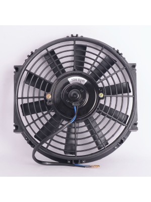 Вентилятор 10"12V 80W PUSH (19803)