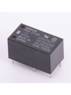 Реле электромагнитное G6B-2114P 12VDC (019675)
