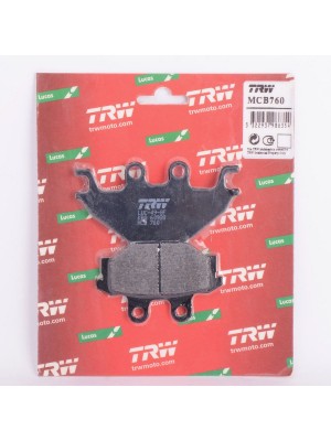 Тормозные колодки задние дисковые TRW LUCAS МСВ760 (6646)