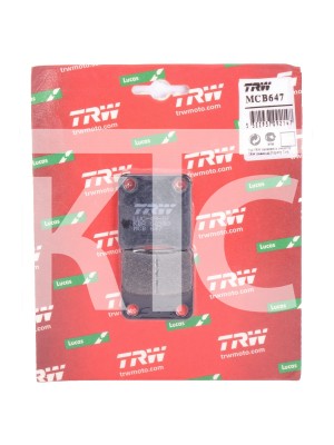 Тормозные колодки TRW МСВ647 передние (6645)