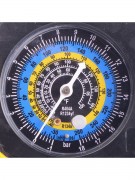 Станция манометрическая 2-х вентильная (R134a, R404a, R1234yf) (022733)