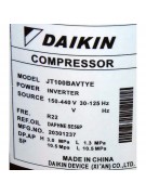Компрессор JT100BAVTYE 51000BTU (150-440V50Гц) (30-150Hz) R22 Daikin (013215)