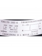 Электродвигатель наружного блока YDK139-160-6 160W/220V/ПЧ (020836)