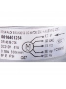 Электродвигатель наружного блока 0010401254 (DR-9538-706) DC310V/41W/ПЧ (020845)
