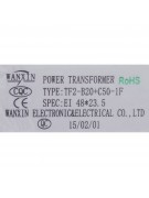 Трансформатор TF2-B20+C50-1F (020853) Трансформатор TF2-B20+C50-1F (020853)