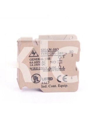 Контактный блок SHA-S801A NO (020772)