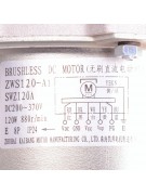 Электродвигатель наружного блока ZWS120-A1 SWZ120A DC200-370V/120W (021037)