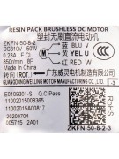 Электродвигатель наружного блока ZKFN-50-8-2 DC310V/50W/ПРЧ (021043) Электродвигатель наружного блока ZKFN-50-8-2 DC310V/50W/ПРЧ (021043)