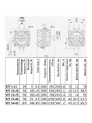 Двигатель вентилятора 10Вт YZ 10-20 / YZF 10-20 (001823)
