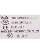 Трансформатор KFR-23GW/IY.D.1.1-6 (021300) Трансформатор KFR-23GW/IY.D.1.1-6 (021300)