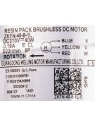 Электродвигатель наружного блока ZKFN-40-8-1L 40W DC310V/40W (021280)