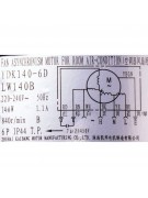 Электродвигатель наружного блока YDK140-6D LW140B 140W/ПРЧ (021038)
