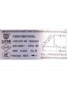 Электродвигатель наружного блока Y5S613B5152GL 20W 220V (021760)