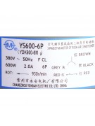 Электродвигатель наружного блока YS600-6P YDK600-6M 380V/600W/ПЧ (021553) Электродвигатель наружного блока YS600-6P YDK600-6M 380V/600W/ПЧ (021553)