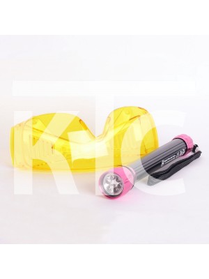 Набор UV для поиска утечек очки+фонарь CPS 413010 (021908)