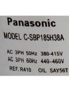 Компрессор C-SBP185H38A 380-415V R410 (021933)