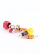Станция манометрическая 4-х вентильная (R134a, R410a, R1234yf, R32) (022732)