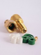 Станция манометрическая 4-х вентильная (R134a, R410a, R1234yf, R32) (022732)