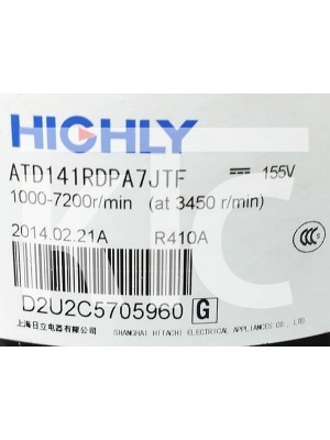 Компресcор ATD141RDPA7JTF R410 155V (019156)