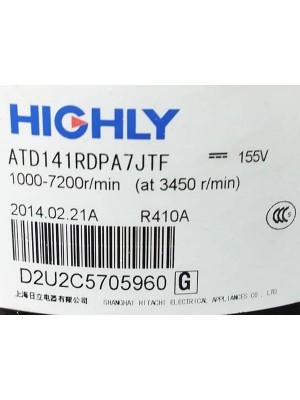 Компресcор ATD141RDPA7JTF R410 155V (019156)