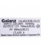 Трансформатор GAL4824-KDB-12A 220/12 700mA 9V 400mA (022038) Трансформатор GAL4824-KDB-12A 220/12 700mA 9V 400mA (022038)