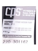 Насос вакуумный VP2D (двухступенчатый, 48л/мин) (022158) Насос вакуумный VP2D (двухступенчатый, 48л/мин) (022158)