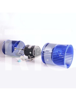 Электродвигатель YSK55-4L 55W  в сборе с крыльчатками 154 x 162/12 (022228)