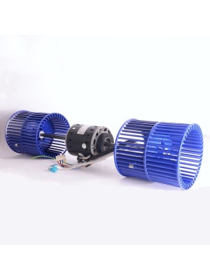Электродвигатель YSK55-4L 55W  в сборе с крыльчатками 154 x 162/12 (022228)