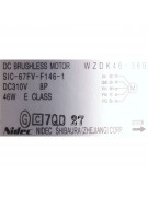 Электродвигатель внутреннего блока SIC67FV-F146-1 46W/DC310V (022261)