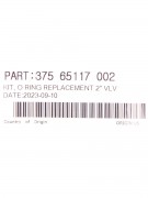 Комплект KIT O-Ring 375-65117-002 (022322) Комплект KIT O-Ring 375-65117-002 (022322)