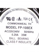 Вентилятор FP-108EX AC220V 35W (022688)