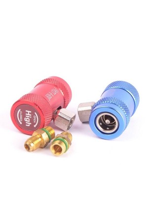 Муфта быстросъемная M12*1.5 -1/4" SAE Male x R1234yf side Female (022727)