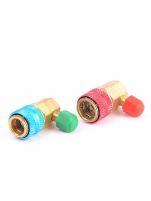 Муфта быстросъемная 1/4" SAE Male x R134a side Female (022728)