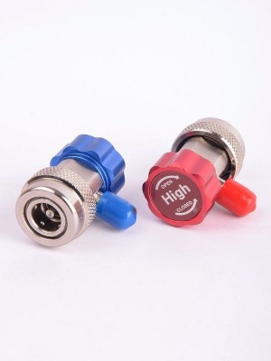 Муфта быстросъемная 1/4" SAE Male x R134a side Female (022729)