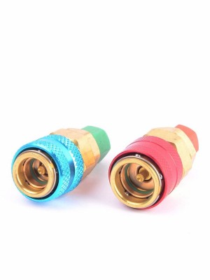 Муфта быстросъемная 1/4" SAE Male x R134a side Female (022730)