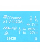 Реле A1-V-112DA 12V (022753)