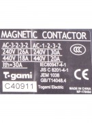 Контактор CLK25J3 30A 158535J 3P142625-4 (022762) Контактор CLK25J3 30A 158535J 3P142625-4 (022762)