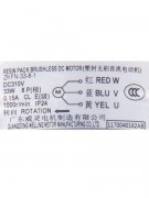 Электродвигатель наружного блока ZKFN-33-8-1 33W DC310V (023395) Электродвигатель наружного блока ZKFN-33-8-1 33W DC310V (023395)