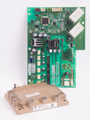 Плата P27216 + модуль силовой 6MBP50RA120-55 (023626)